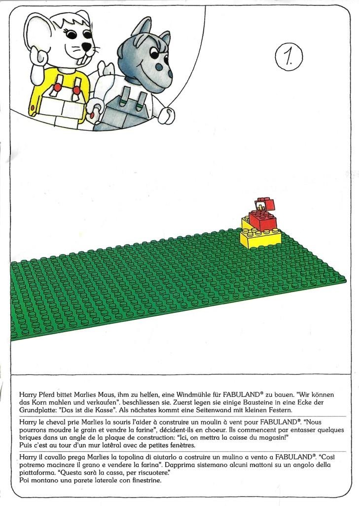 LEGO Fabuland 3679 - Mühle